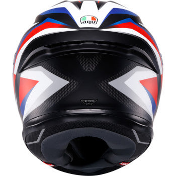 AGV K6 Full Face Helmet  Timewarp Matte Black/Red/Blue