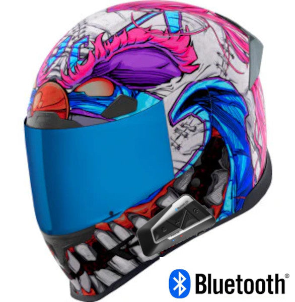 Icon Airfame Pro Full Face Bluetooth Helmet  Krazy Klown 2