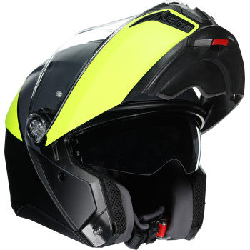 AGV Tourmodular Bluetooth Helmet Balance Graphic Black/Yellow Fluo/Gray