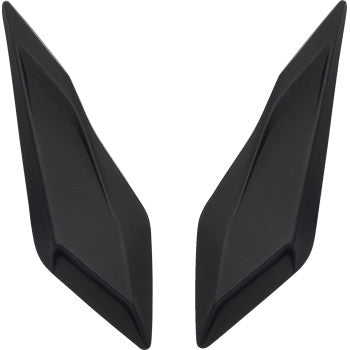 Icon Ultraflite Forehead Vents - Matte Black