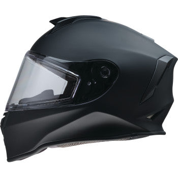 Z1R Youth Warrant Full Face Snow Helmet Matte Black