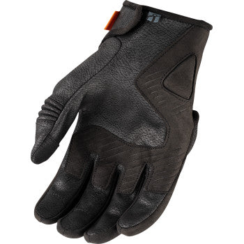 Icon Contra3 Motorcycle Glove Black