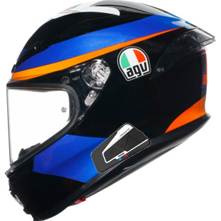 AGV K6 S Full Face Bluetooth Helmet Marini Sky Racing Team 2021