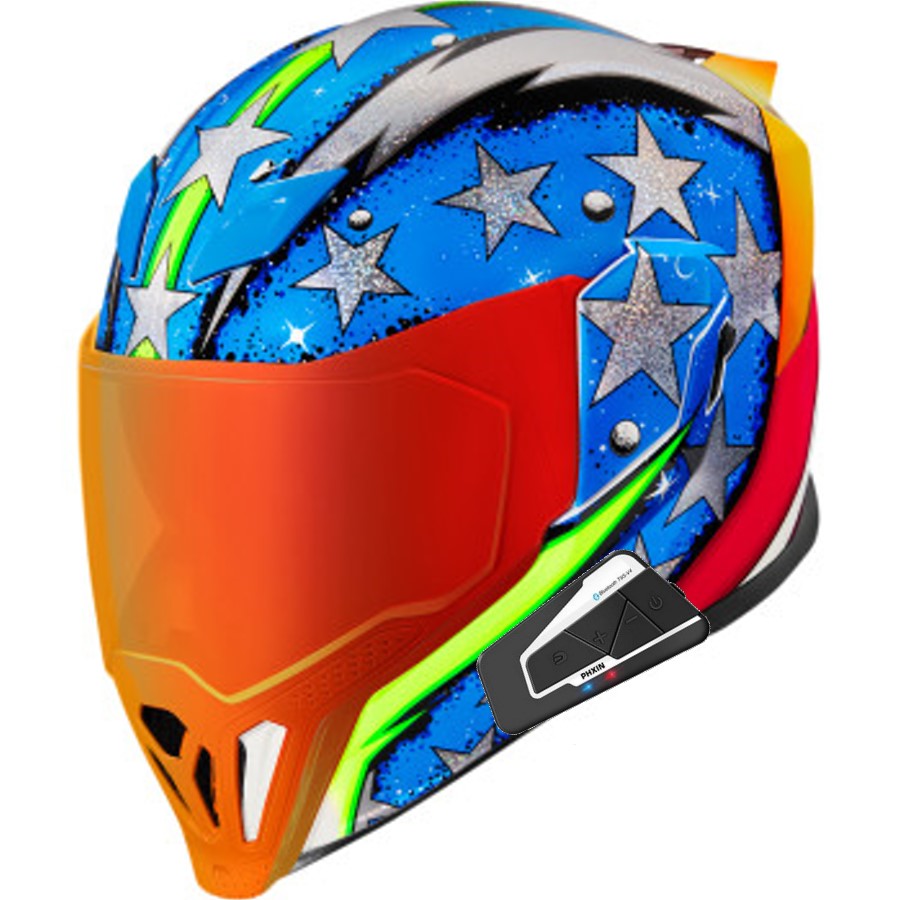 Icon Airflite Bluetooth Helmet Space Force Glory