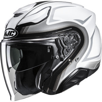HJC F31 Open Face Helmet Bask MC10