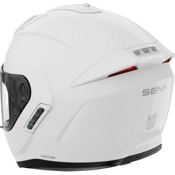 Sena Phantom ANC Full Face Blueooth Helmet Gloss White