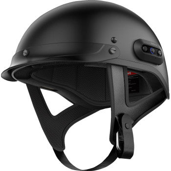 Sena Cavalry 2 Matte Black Bluetooth Half Helmet