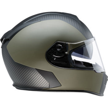 Z1R Warrant Full Face Helmet Carbon Green