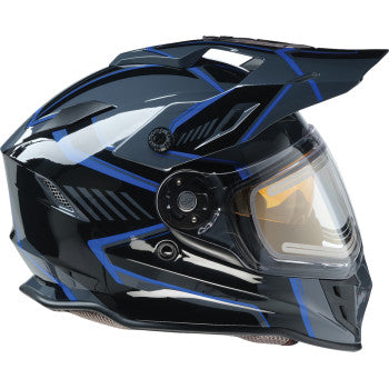 Z1R Range Electric Snow Helmet Rotor Black/Blue