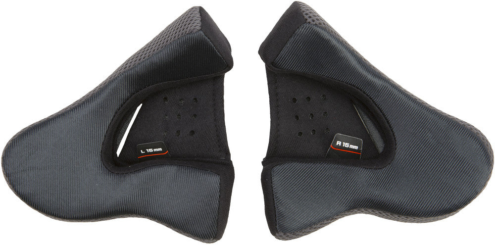 Gmax MD-04 Helmet Cheek Pads 15MM