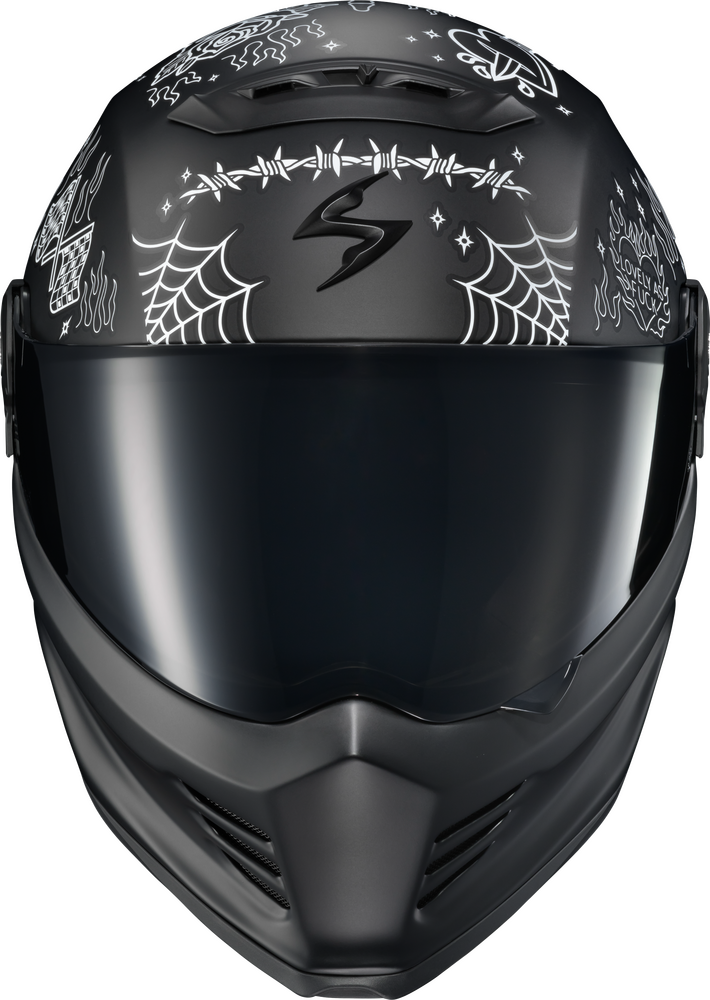 Scorpion Covert FX Full Face Helmet The Litas 2 Black