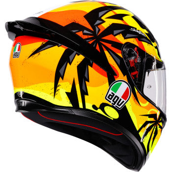AGV K1 Full Face Helmet Tropicrush Black/Orange
