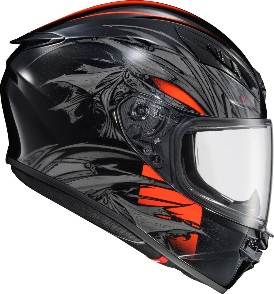 Scorpion EXO-R430 Full Face Helmet Wyvern Black/Red (Snell M2025 Rated)