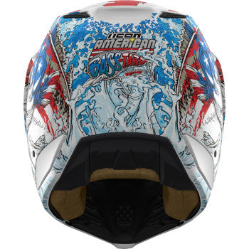 Icon Elsinore Helmet Monotype American Basstard Blue