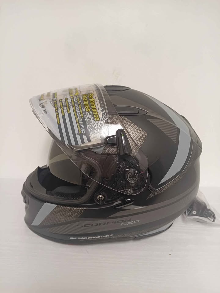 Scorpion Ryzer Snow Helmet Evolution Phantom Electric Shield