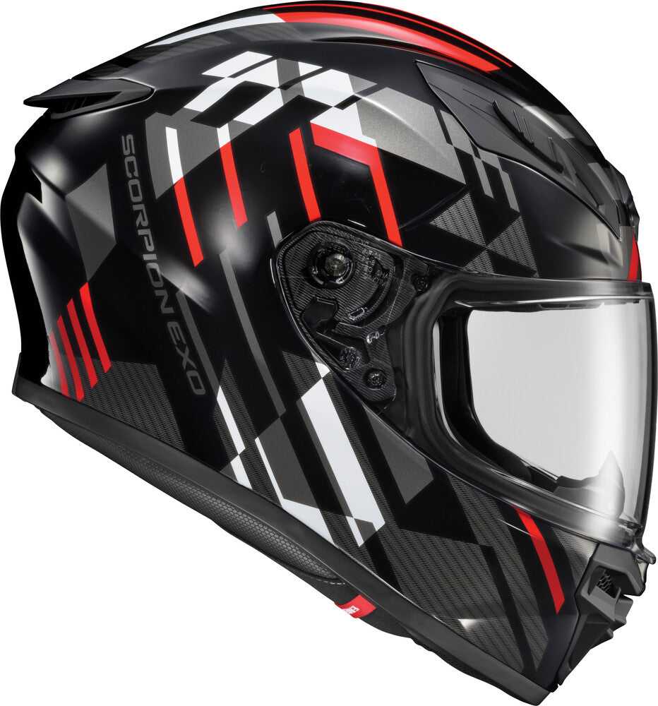 Scorpion EXO-R430 Full Face Helmet Paradox Red – HelmetCountry.com