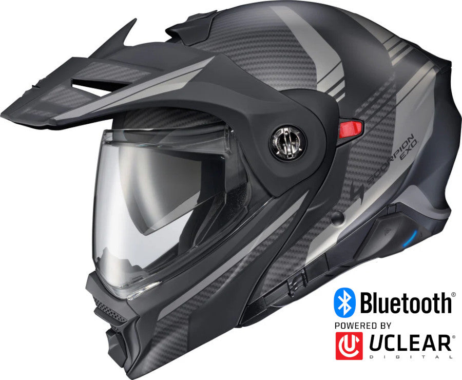 scorpion bluetooth helmet Scorpion EXO-AT960 Modular Helmet Monk Phantom / XL