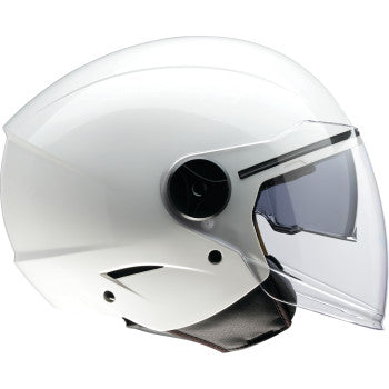 Z1R Scuzzi Open Face Helmet White