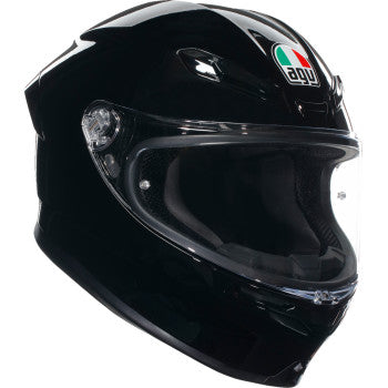 AGV K6 S Full Face Helmet Gloss Black – HelmetCountry.com