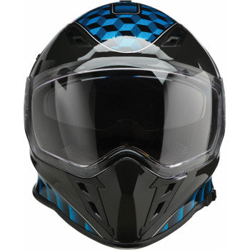 Z1R Nemesis Full Face Helmet Thunderbird Blue