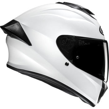 HJC C71 Full Face Bluetooth Helmet Pearl White