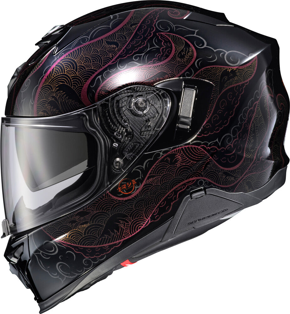 Scorpion EXO-T-520 Full Face Helmet Nama-Shimi Black Chameleon