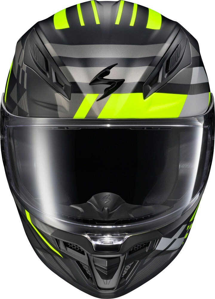 Scorpion EXO-R430 Full Face Helmet Paradox Hi Viz