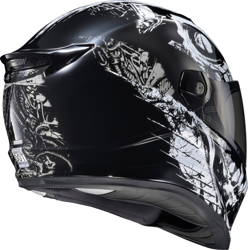 Scorpion Covert FX Helmet Caiman Gloss Black