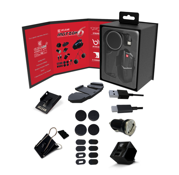 Uclear Motion 6 Bluetooth Communicator Single