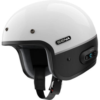 Sena Surge Mesh Open Face Helmet Gloss White