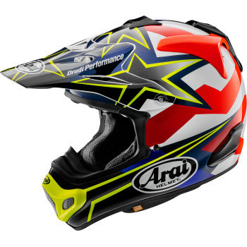 Arai VX Pro 4 Off Road Helmet Stars & Stripes Yellow
