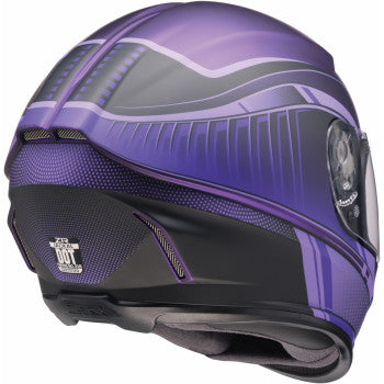 Z1R Jackal Full Face Helmet Dark Matter Purple