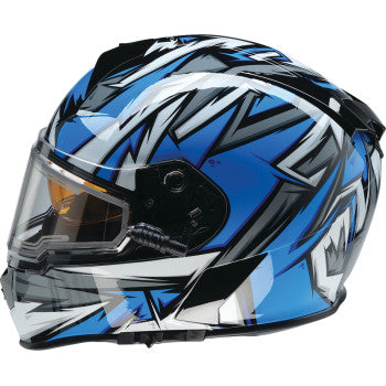 Z1R Warrant Snow Helmet Electric Shield Neuron Blue/White