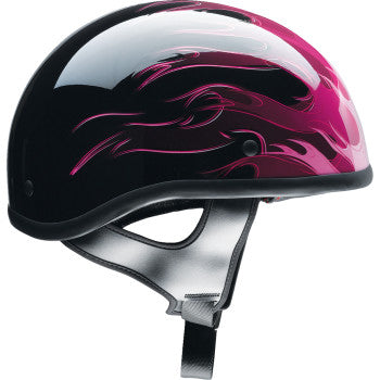 Z1R CC Beanie Half Shell Helmet Hellfire Pink