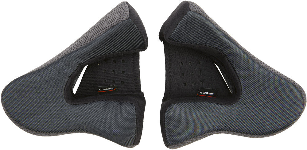 Gmax MD-04 Helmet Cheek Pads 30MM