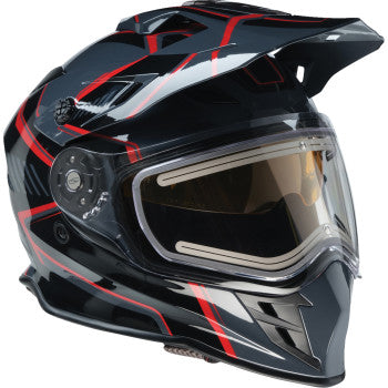 Z1R Range Electric Snow Helmet Rotor Black/Red