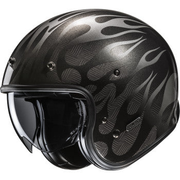 HJC V31 Open Face Helmet Firo MC5