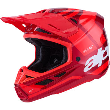 Alpinestars S-M7 Off Road Helmet Core Gloss Red