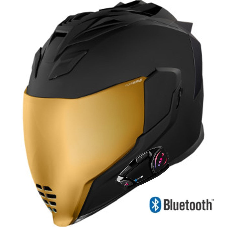 Icon Airflite Peace Keeper Bluetooth Helmet Black –
