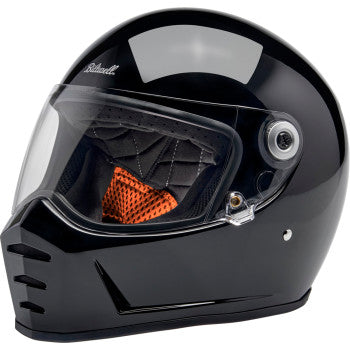 Biltwell Lane Splitter Helmet Gloss Black