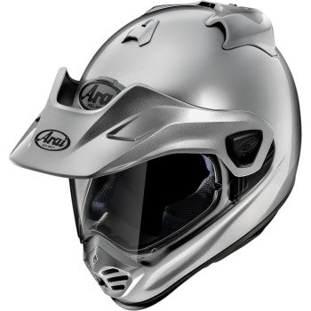 arai dual sport helmets Arai XD-5 Aluminum Silver Helmet Medium