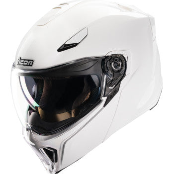 Icon Threshold Modular Helmet Gloss White