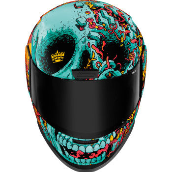 Icon Airform Full Face Helmet  Munchies MIPS Blue