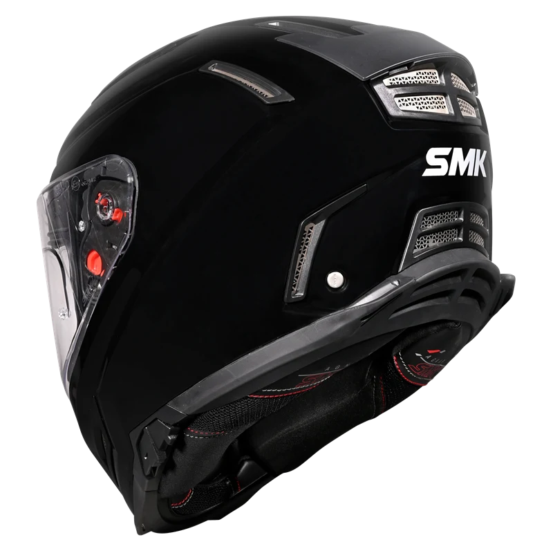 SMK Agnar Full Face Helmet Gloss Black