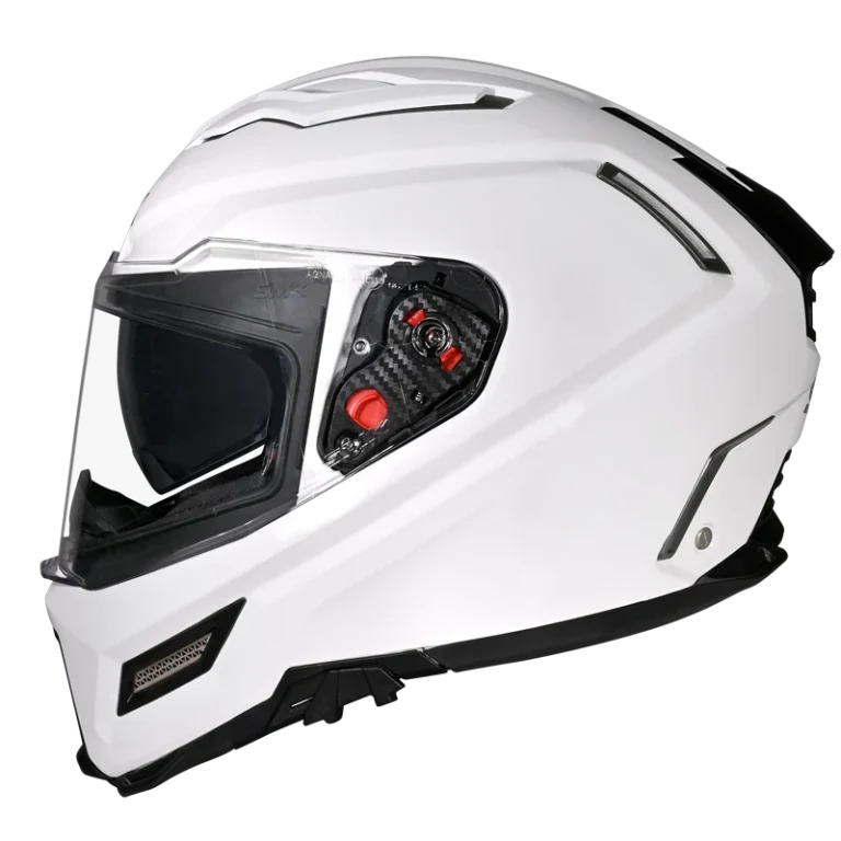 SMK Agnar Full Face Helmet Gloss White