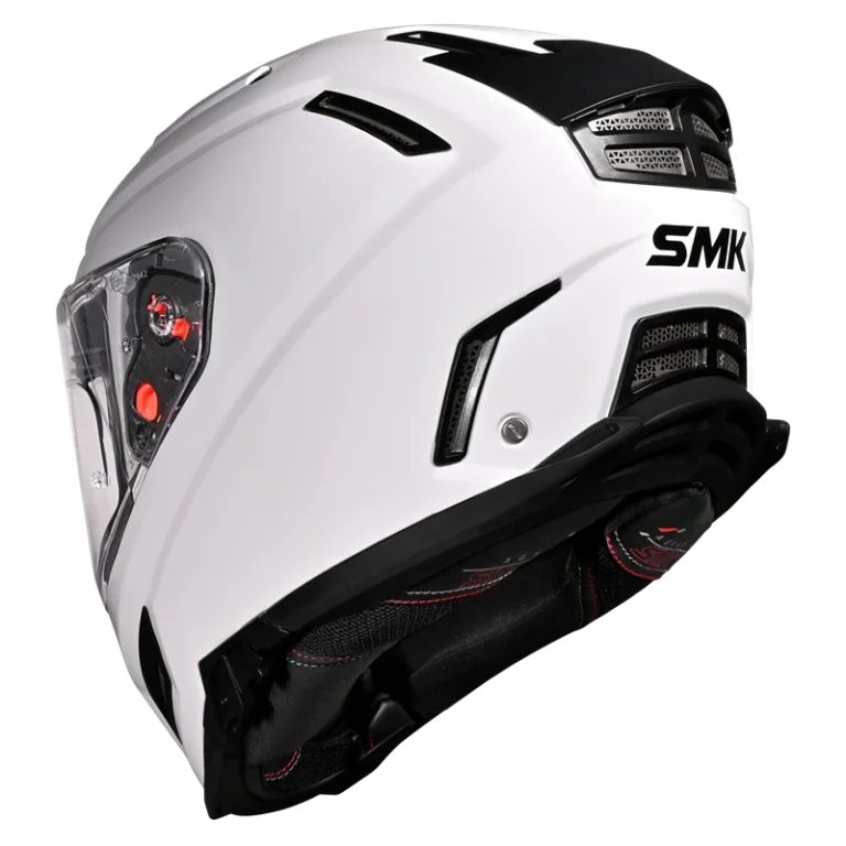 SMK Agnar Full Face Helmet Gloss White