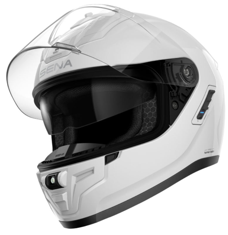 Sena Phantom ANC Full Face Blueooth Helmet Gloss White