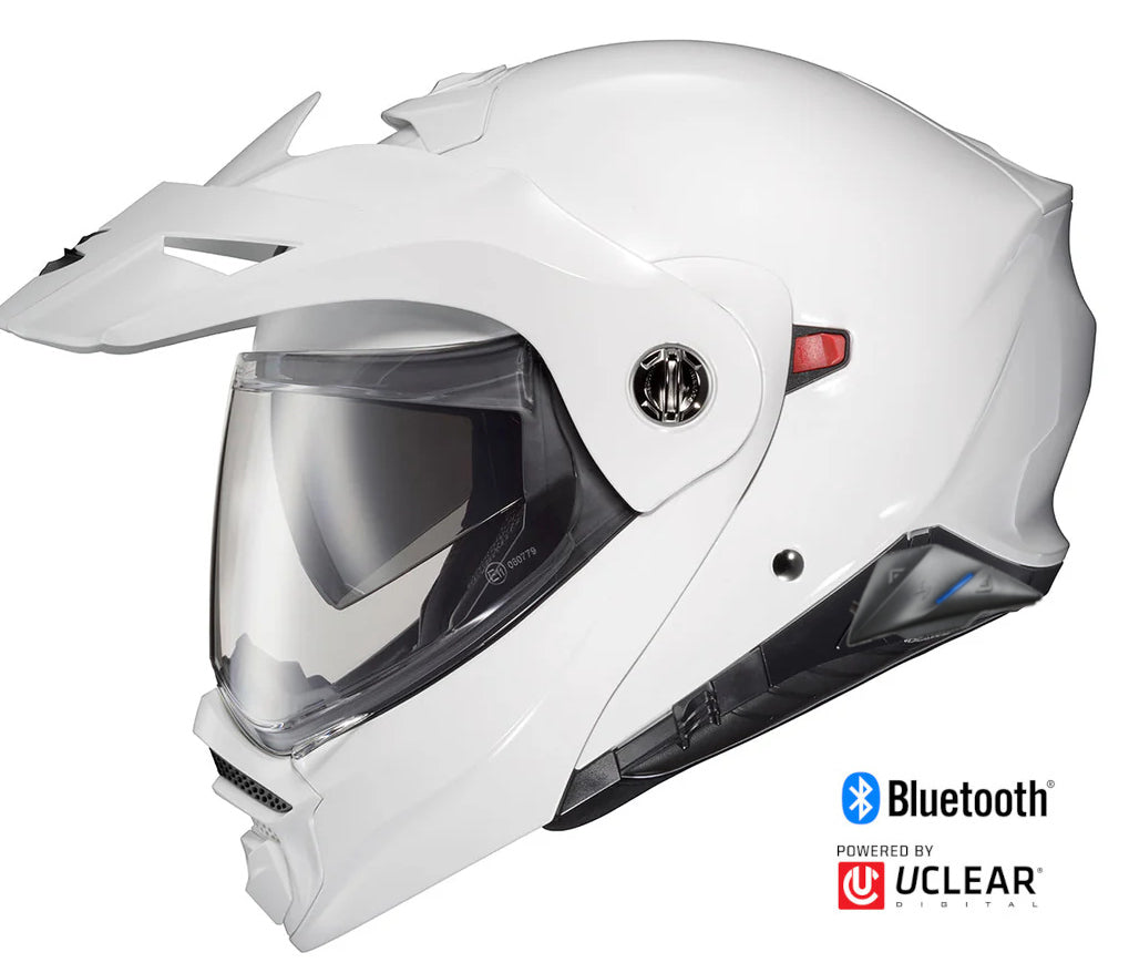 Scorpion Gloss White EXO-AT960 Modular Helmet