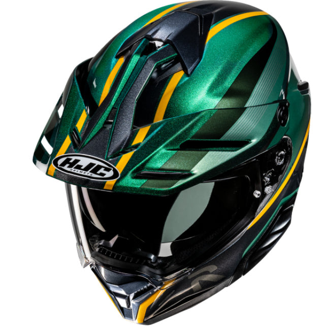 HJC RPHA 60 Dual Sport Bluetooth Helmet Arbre MC4 11b Installed