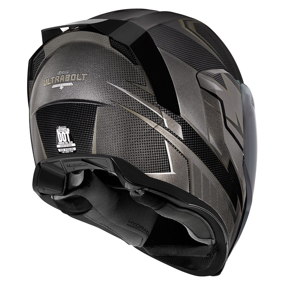 Icon Airflite Bluetooth Helmet Ultrabolt Black